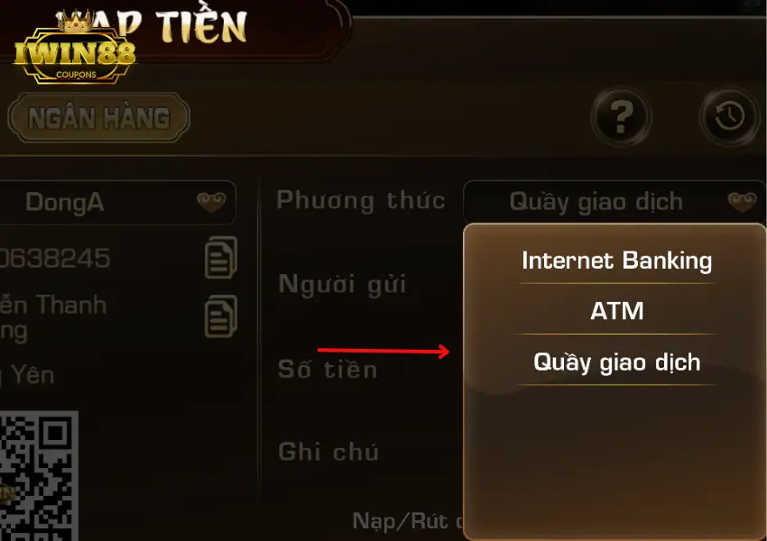 Chọn lựa Internet Banking, ATM hoặc quầy giao dịch